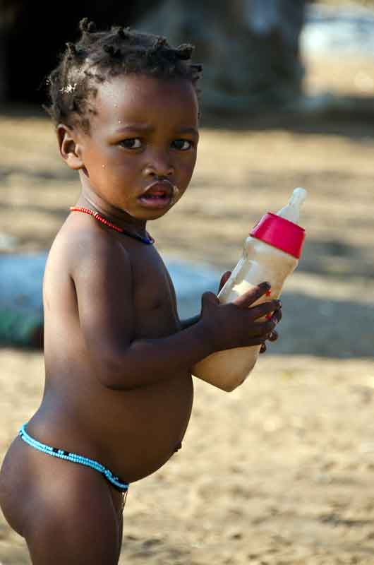 12 - Namibia - Tsintsabis - nene Bosquimano